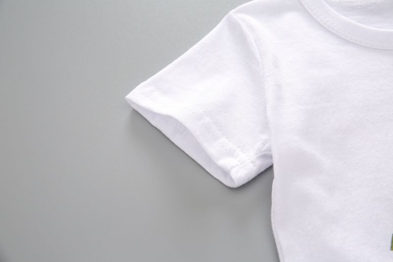 Ensemble deux pièces pour mère et fille, short à manches courtes et col rond, imprimé pastèque_voghion.com