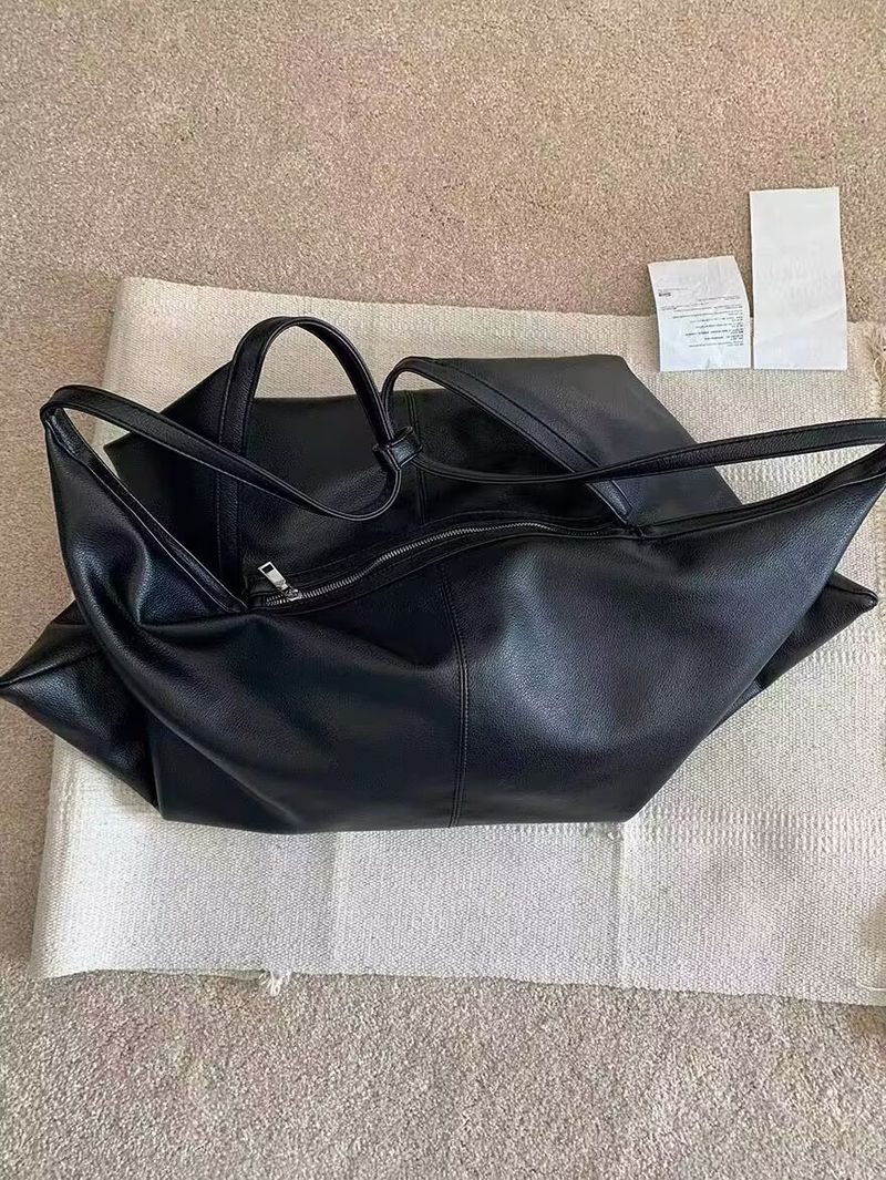 Stile pigro di alta qualità, semplice, a tracolla, grande capacità, sotto le ascelle, in morbida pelle, alla moda, croissant 2025, primavera estate, nuova moda, versatile per il tempo libero_voghion.com