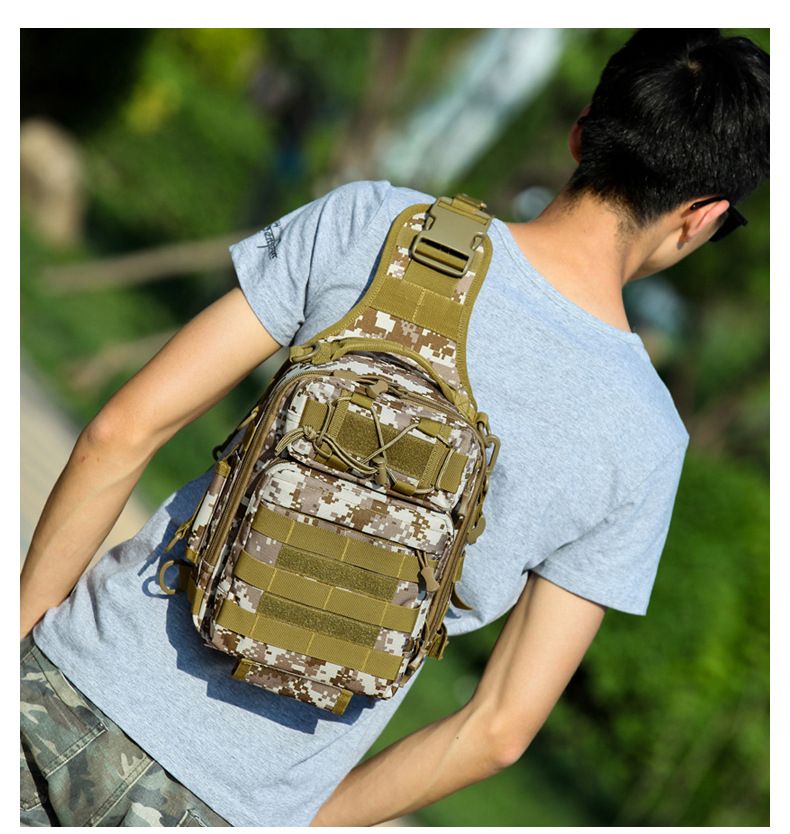 Luya Bag 2018 Nou Rucsac Tactic Camuflaj Geantă de Exterior pentru Bărbați Geantă de Piept Multifuncțională Umăr Crossbody Geantă cu Trei Scopuri_voghion.com
