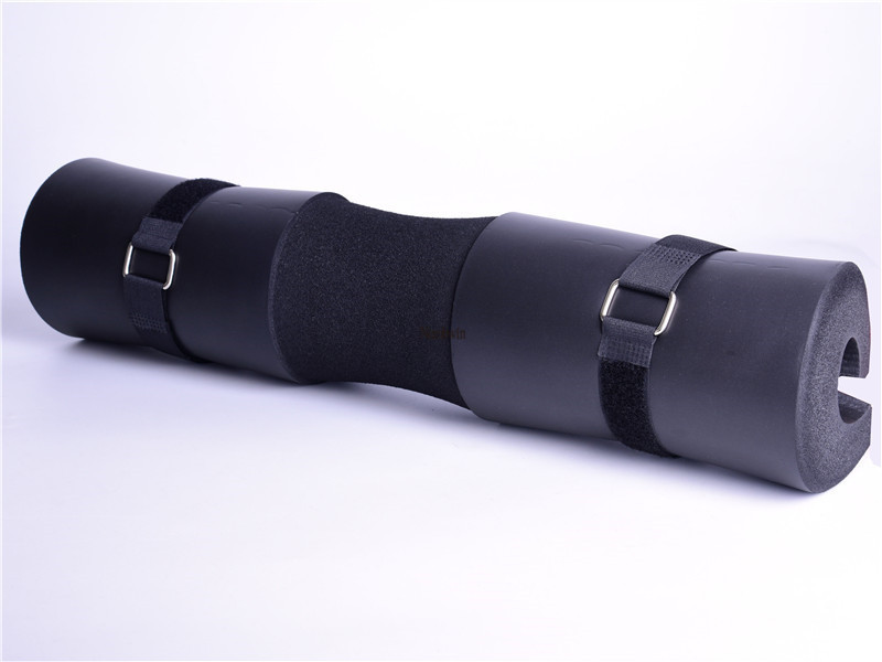 Spallacci per bilanciere tozzo fitness, manica protettiva per ponte dell'anca per sollevamento della forza, imbottitura in spugna per il collo_voghion.com