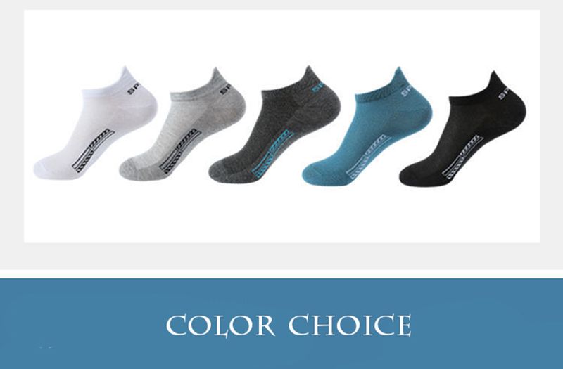 5 Paar kurze Baumwollsocken für Männer, hochwertige Damen-Socken mit niedrigem Schnitt, Rundhalsausschnitt, Knöchelbereich, Sportnetz, atmungsaktiv, Sommer, lässig, weich_voghion.com