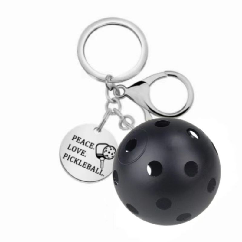 Portachiavi in acciaio inossidabile con sfera di fuoco esplosiva, 5 colori, ciondolo a forma di sfera con foro fai da te, opzionale_voghion.com