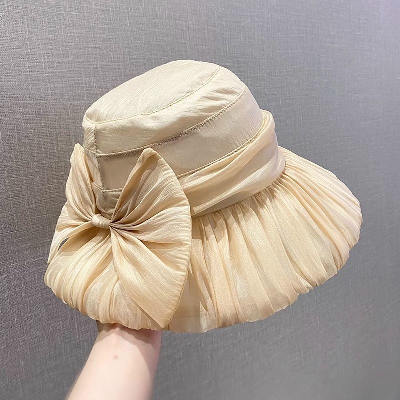Women's Summer Bucket Hat Foldable Sun Hat_voghion.com