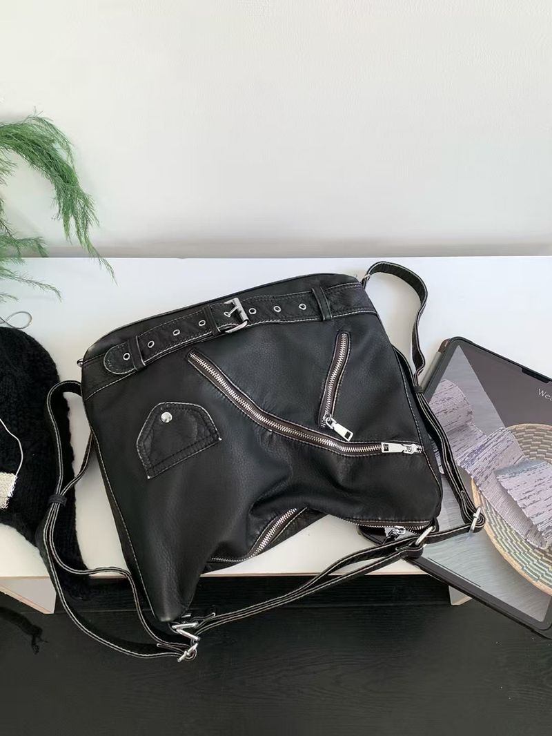 Frühling und Sommer Neue Mode Große Kapazität Damen Casual Multifunktionale Schulter Tasche Täglichen Mehrzweck Rucksack Mode Hundert Einfache_voghion.com