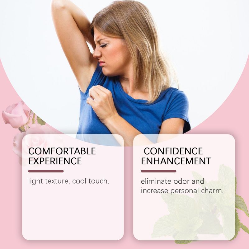 Parfum en forme de boule Parfum de rose Parfum frais Parfum à emporter avec vous Parfum corporel rafraîchissant et confortable Parfum portable en forme de boule_voghion.com