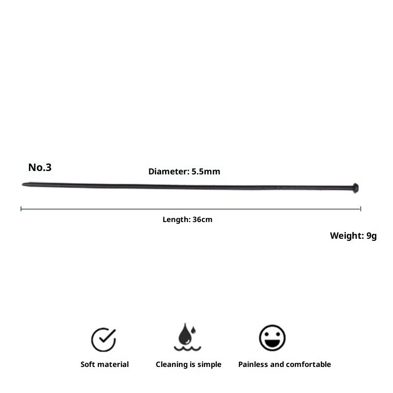 LuvBox Custom Processing Stimolazione dell'occhio di cavallo Asta in silicone P Espansione Tappo uretrale Giocattoli sessuali per adulti_voghion.com