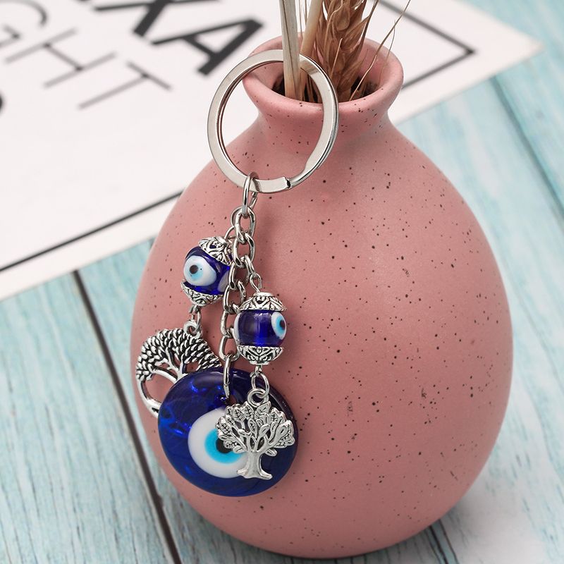 Hand-Schlüsselanhänger, T Ü Rkiye, blaues Auge, Schmuck, Fatimas Hand, Legierung, anhängig, Wanddekoration für Zuhause_voghion.com