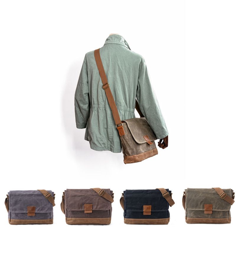 Men's Shoulder Waterproof Head Layer Cowhide Horizontal Crossbody Commuting Satchel 2025 Spring And Summer New Stylish Versatile_voghion.com