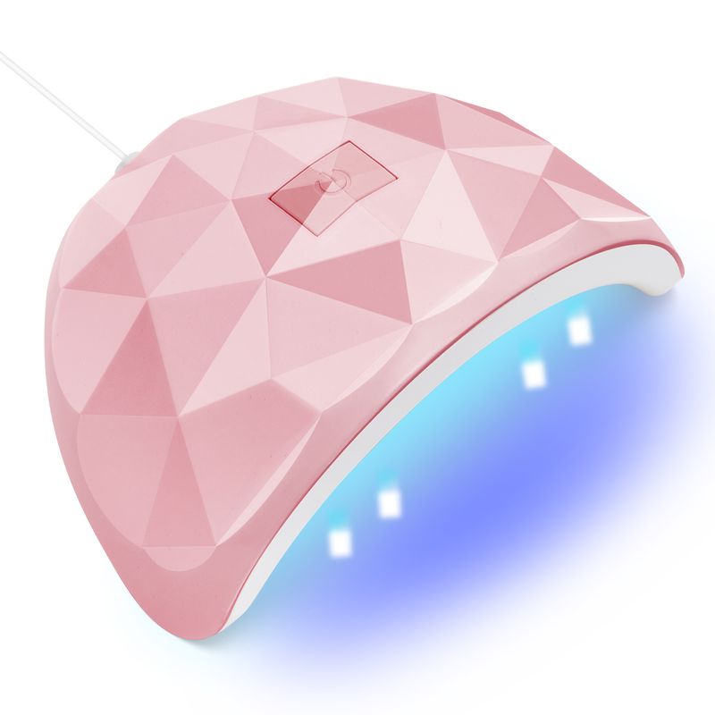 Secador de unhas LED 88W Lâmpada para unhas 18 contas de lâmpada UV Secagem de todos os esmaltes em gel Carregamento USB Lâmpada profissional para unhas de manicure Ferramentas_voghion.com