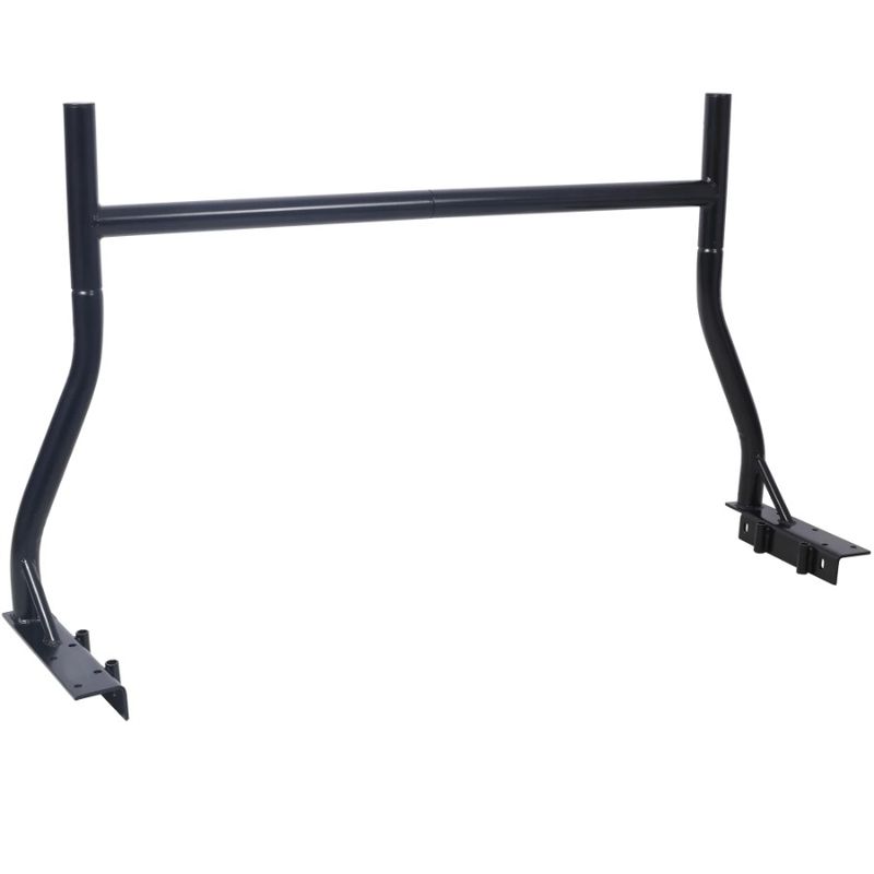 Steel Ladder Truck Pick-Up Capacity Extendable Two-bar - Black Rack Set 800Ibs_voghion.com
