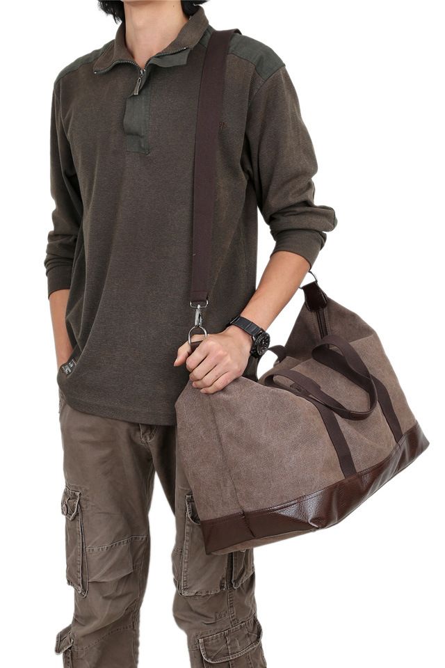 Borsa a mano in tela, a tracolla, casual, da viaggio, grande, alla moda, da uomo_voghion.com