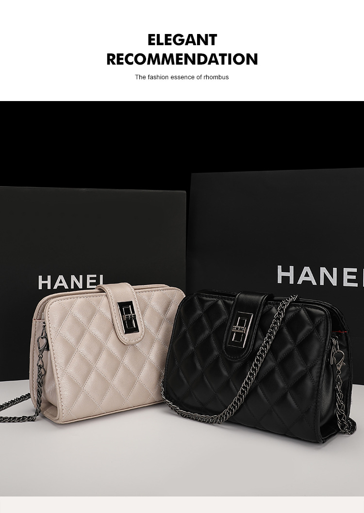 Borsa da donna 2021 nuova piccola catena di moda fresca piccola borsa quadrata borsa di nicchia francese all-match borsa piccola Messenger monospalla_voghion.com