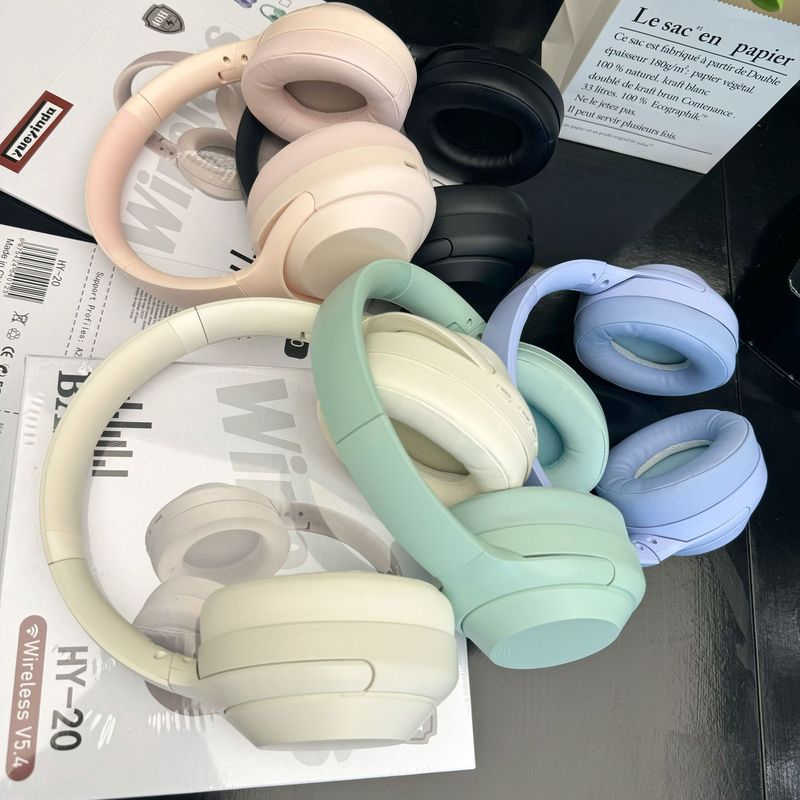 Private Model New Head Mounted Bluetooth 5.4 High Aesthetic Value, Ultra Long 40 Hour Battery Life, Foldable Earphones_voghion.com