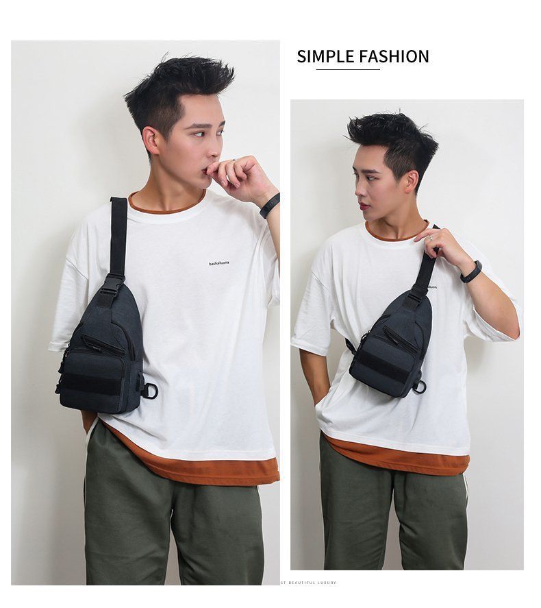 Borsa a tracolla tattica da uomo - Borsa a tracolla mimetica impermeabile con grande capacità, tessuto Oxford resistente, per viaggi all'aperto e uso quotidiano_voghion.com