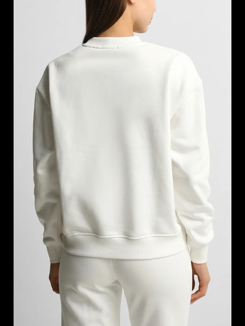 Casual, Versatile, Sporty, Niche Tennis Print, New American Style For Autumn And Winter, Perfect For Commuting, Crew Neck Sweatshirt_voghion.com