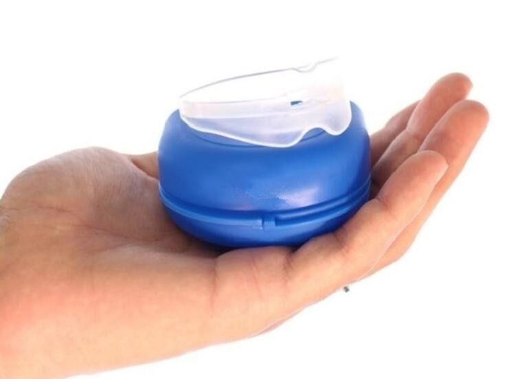 1PC Silikon Nachtschutz für Zähne Zusammenpressen Schleifen Dental Beißen Hilfe Mund Tablett Persönliche Gesundheitspflege Schlaf_voghion.com