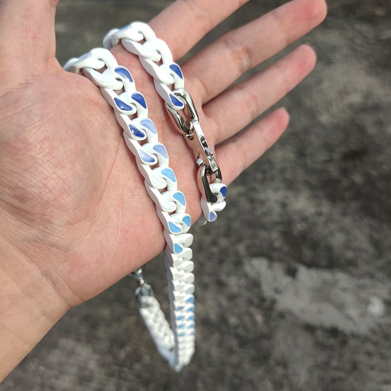 Herrenschmuck Donkey Home Paint Kubanisches Armband Schmuck Edelstahl verblasst nicht Nischendesign Titanstahl Armband Schmuck_voghion.com