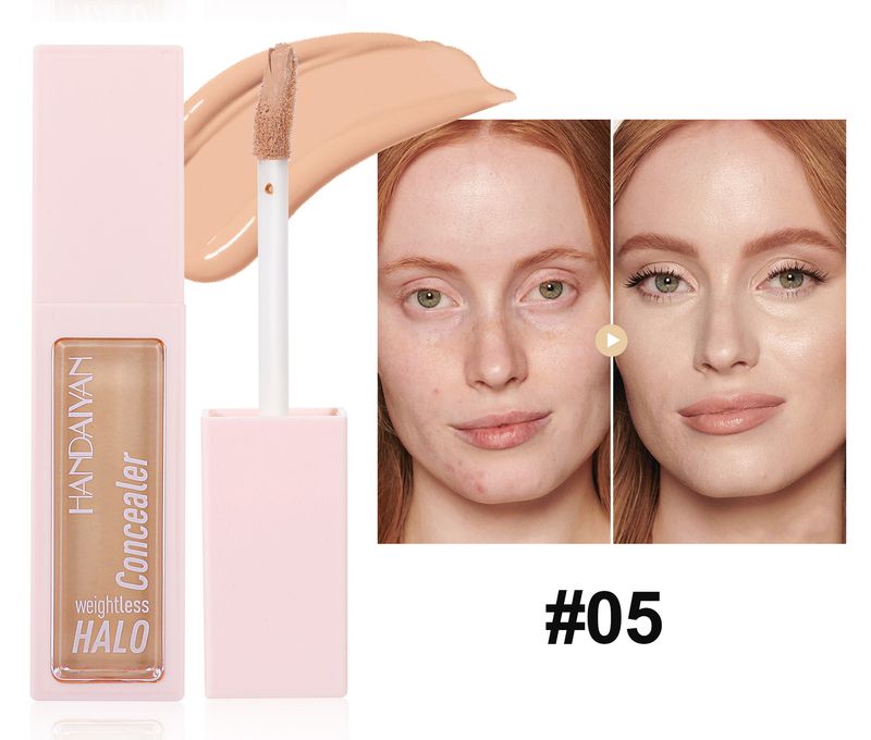 Corretivo líquido HANDAIYAN de 8 cores - minimiza os poros, duradouro, não acumula, cobre acne e manchas_voghion.com