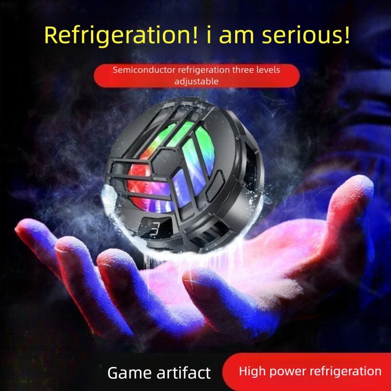Mobile Phone Cooler Semiconductor Refrigeration IOS Android Ice Magnetic Absorption Gaming E-sports Cooling Artifact_voghion.com