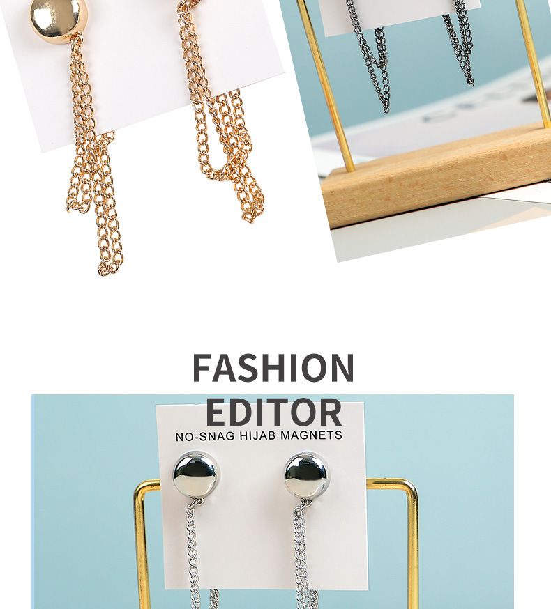 Magnetspänne stark magnetisk brosch halsduk fast spänne anti-exponeringsspänne kreativ mångsidig kedjebrosch smycken_voghion.com