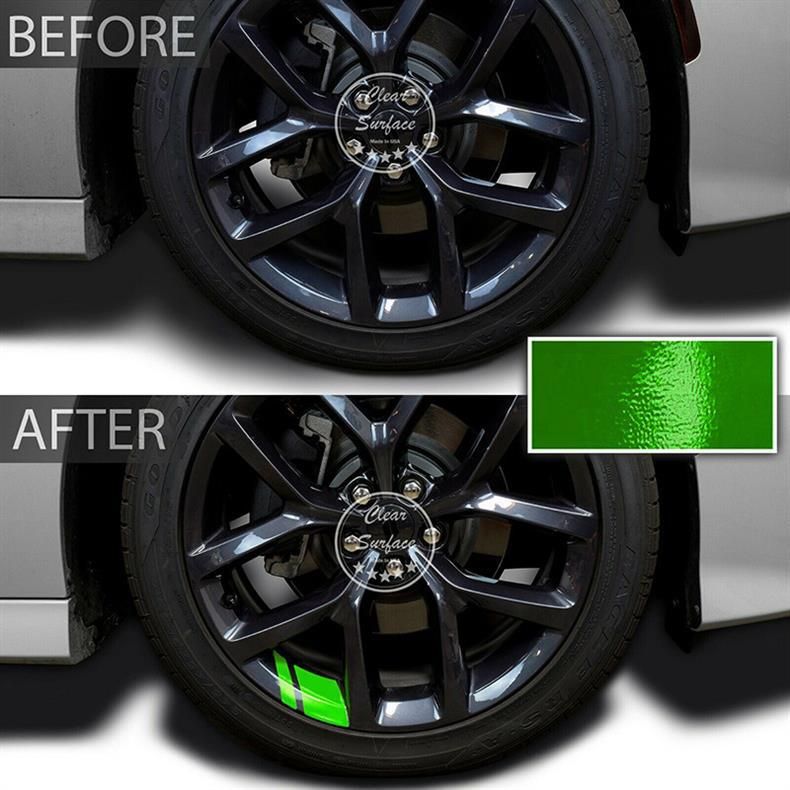 New Car Wheel Reflective Creative Decorative 6-Pack Line Stickers_voghion.com