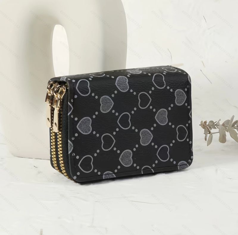 Torby damskie Nowy damski portfel Duża pojemność na karty Portmonetka na monety_voghion.com