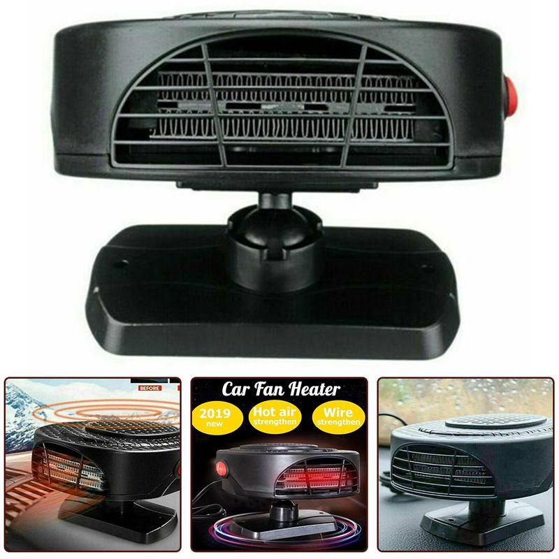 Fan 12V 500W Drei Luftauslässe Auto Heizung Elektrische Coog Heizung Auto Windschutzscheibe Defroster Deing Demister_voghion.com