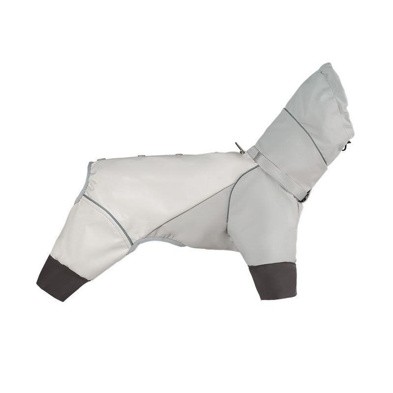 Pet Full Coverage Back-Opening Four-Legged Raincoat Windproof Belly-Wrapped Dog Outdoor Waterproof Jacket_voghion.com
