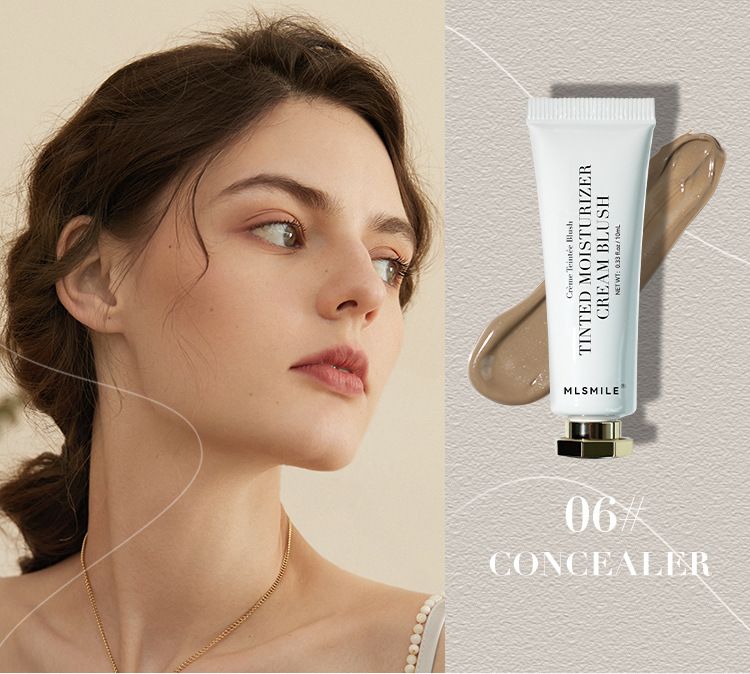 MLSMILE Liquid Blush Light Color Highlight Contour Rouge Water Moisturizing Matte Blush Cream_voghion.com