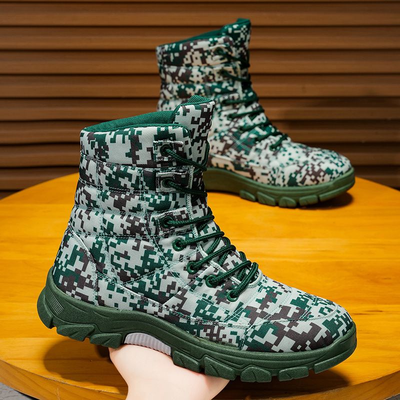 Stivali da trekking alti da uomo Martin di grandi dimensioni, nuovi stivali da esterno alla moda, autunno 2025_voghion.com