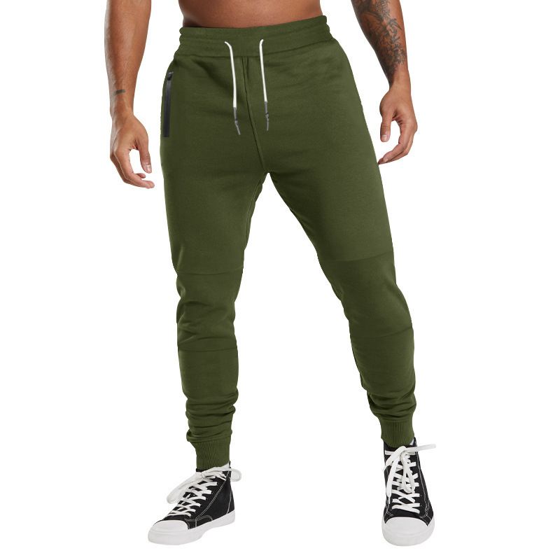 Leichte Jogginghose für Herren, atmungsaktiv, zum Wandern, Joggen, Laufen, Stretch, für Übungen und Workouts, mit Reißverschlusstasche_voghion.com