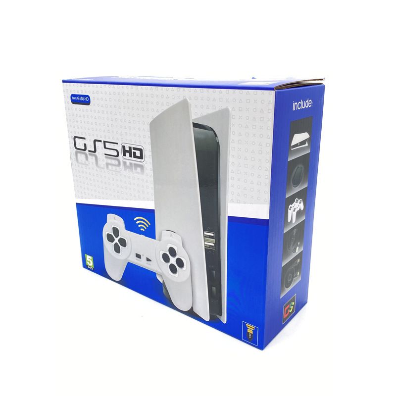 G155HD Mini TV igraća konzola HD P5 Nostalgična crveno-bijela igraća konzola FC, izgrađena 2000 igara_voghion.com