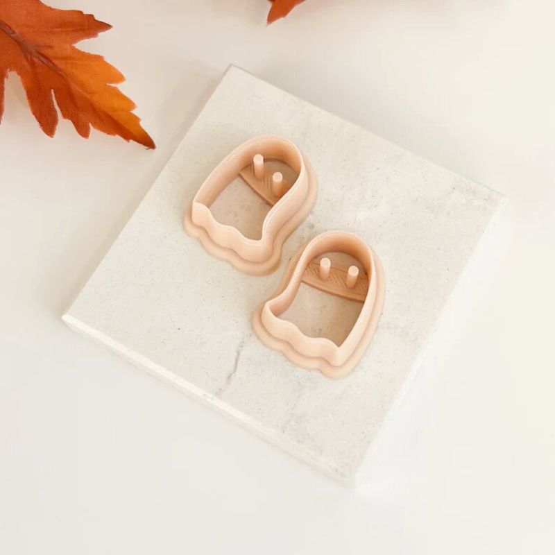 Ghost Set Creative Kitchen Autumn Halloween Clay Cutter Making Cookie Mold_voghion.com
