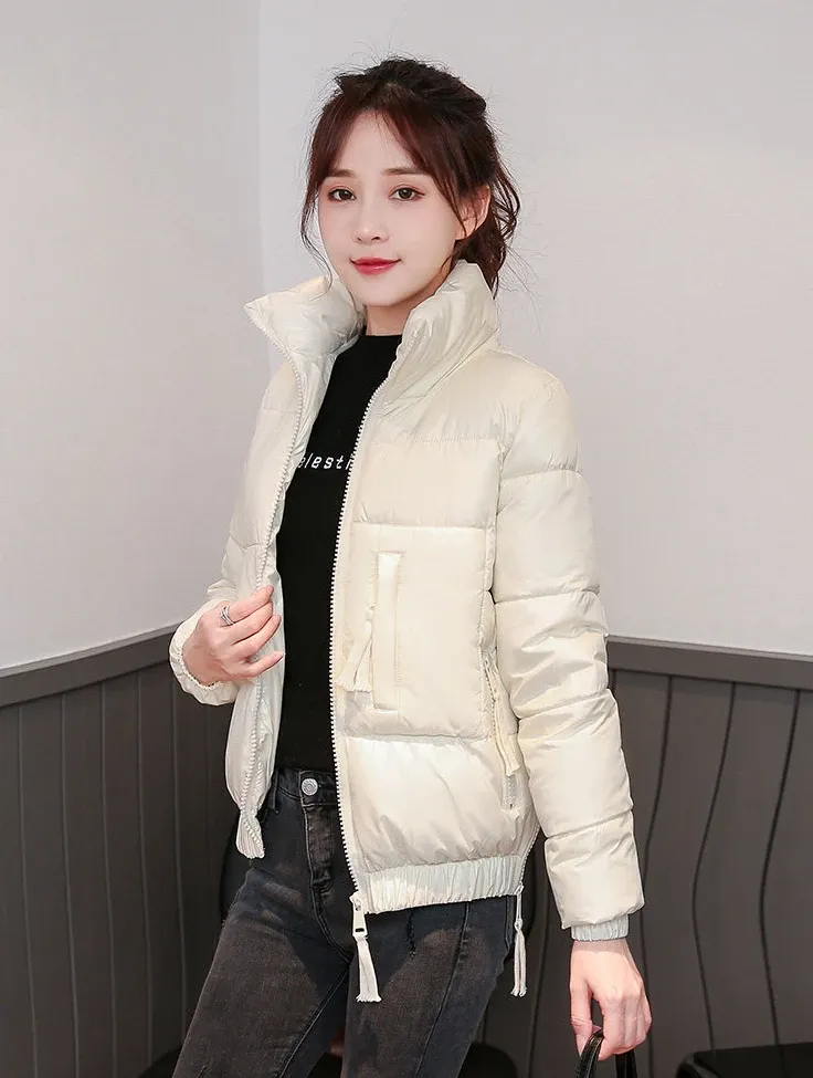 Down Coats For Women Short Parkas Woman Quilted Padded Cotton Jackets Black Korean Style Clothing Cold Warm Winter On Sale Great_voghion.com