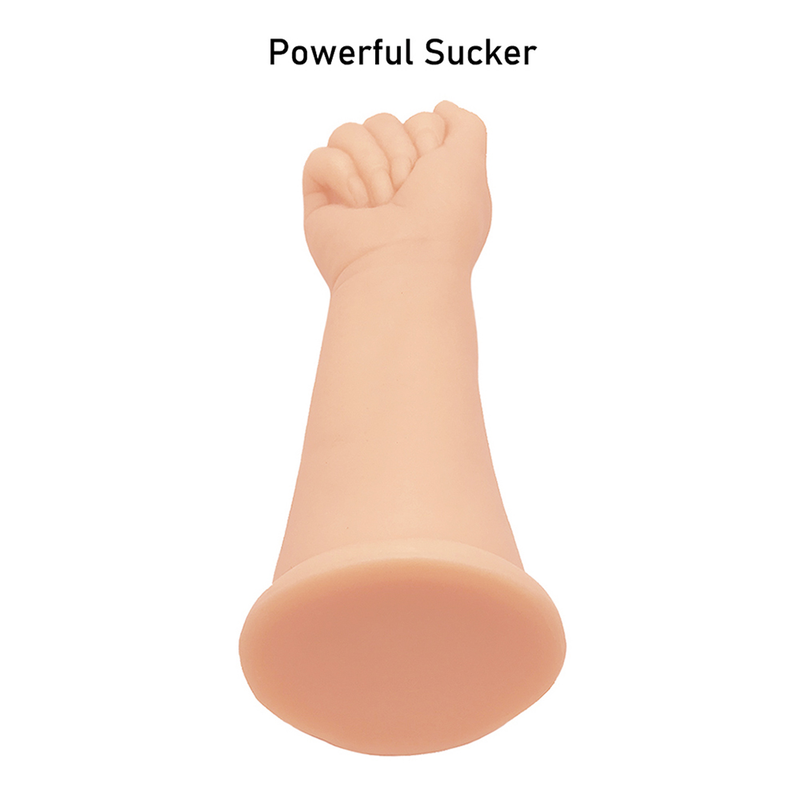 Poing 27.5*8CM gode surdimensionné Simulation bras godes poing jouets sexuels grosse bite douce pour Masturbation féminine F s_voghion.com