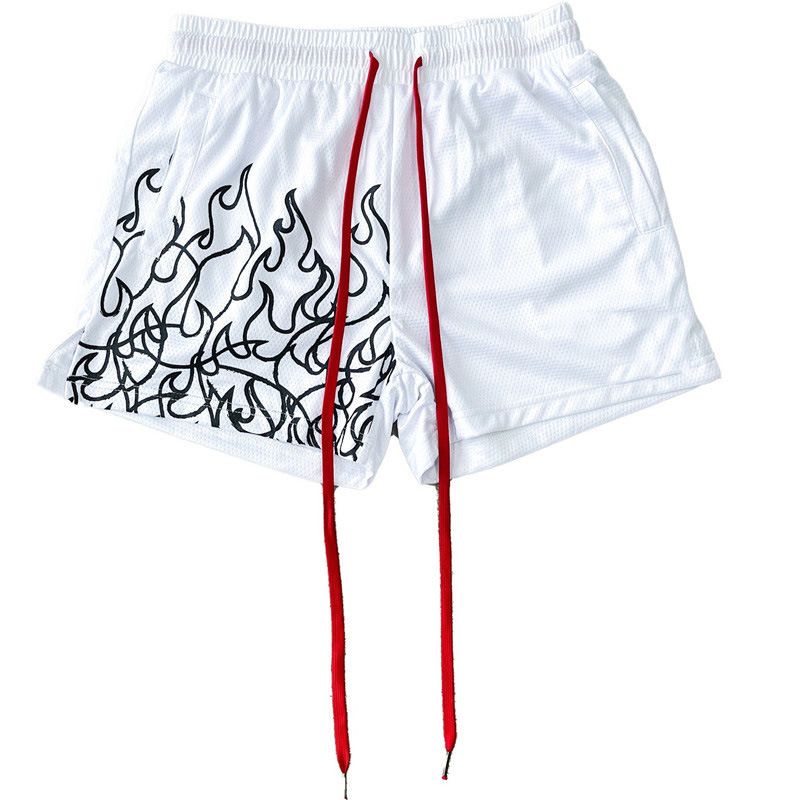 Men's Mesh Gym Shorts - Quick-Dry Workout Running Shorts With Breathable Liner (Lightweight Side Pockets Moisture-Wicking For Training & Cardio)_voghion.com