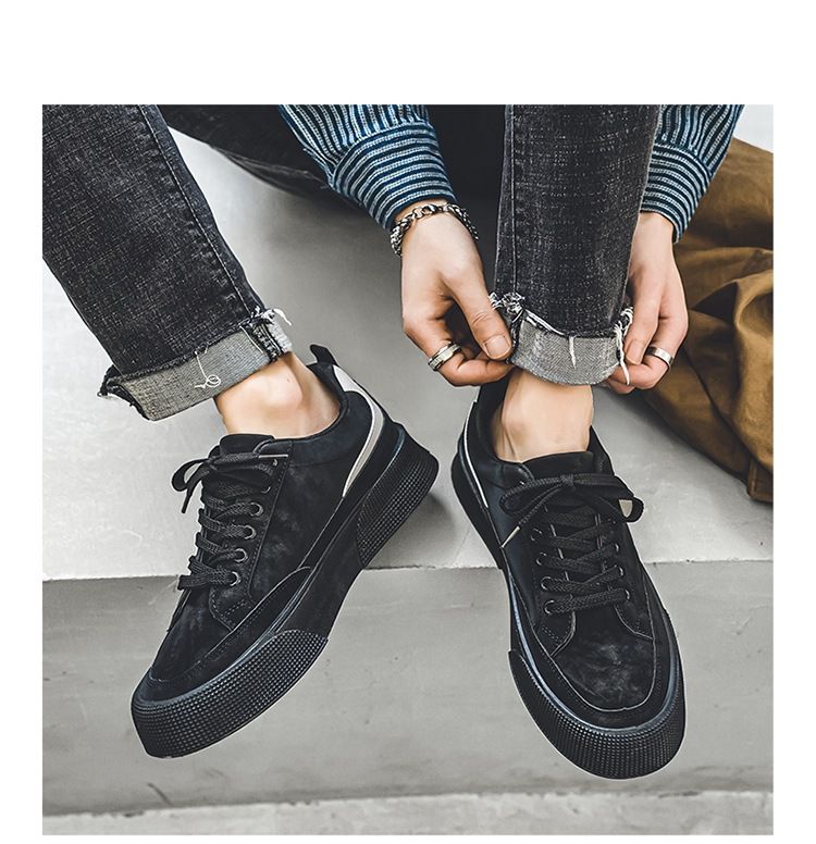 Work Men's Sneakers Sports Casual Winter Trendy Shoes Comfortable Hundred Everyday Not Tired Feet_voghion.com