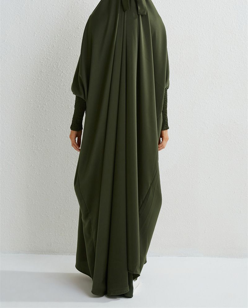 Fraen Big Swing einfarwege Robe, Kleed, Robe_voghion.com