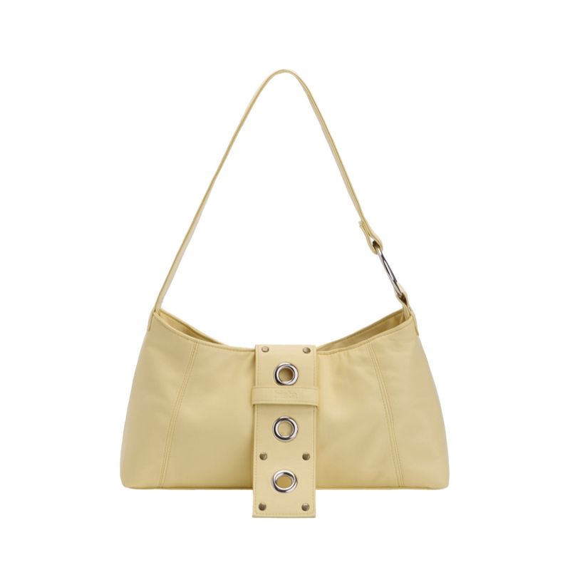 Borsa a tracolla da viaggio quotidiana Hieta, borsa da spalla grande e capiente, nuova borsa retrò coreana decorata con rivetti, 5 colori disponibili_voghion.com