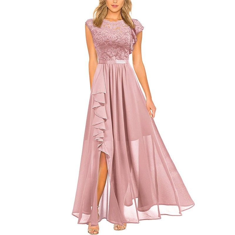 Pelle bianca regolare più a righe spalla corta midi maxi primavera estate fine cerniera cravatta solido comodo sinonimi_voghion.com