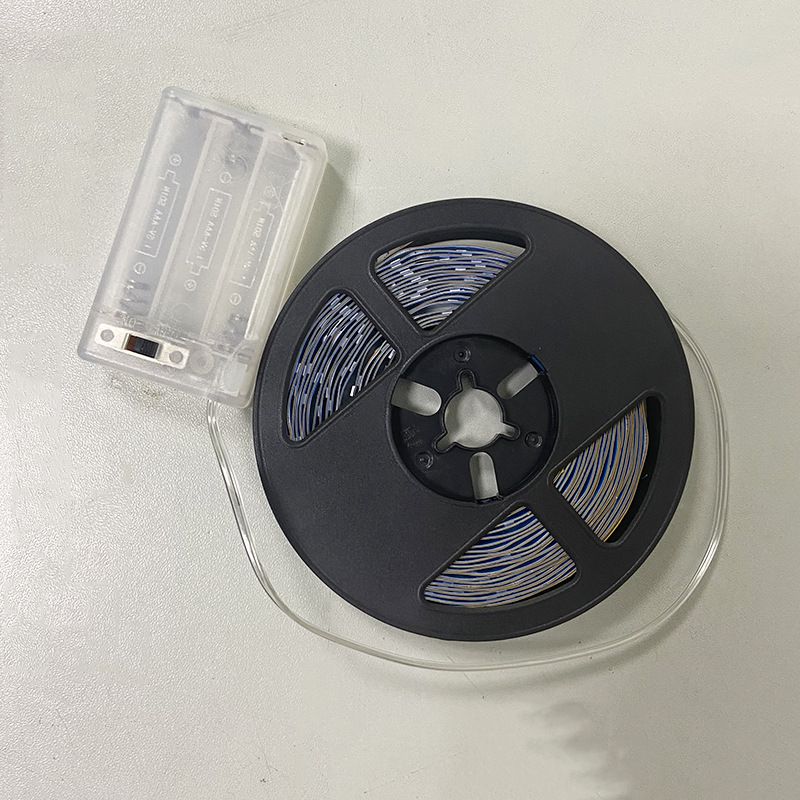 60-LED 2835 Battery-Powered Waterproof Light Strip – Portable Single Color LED Rope Light For Camping, Outdoor & Emergency Use_voghion.com