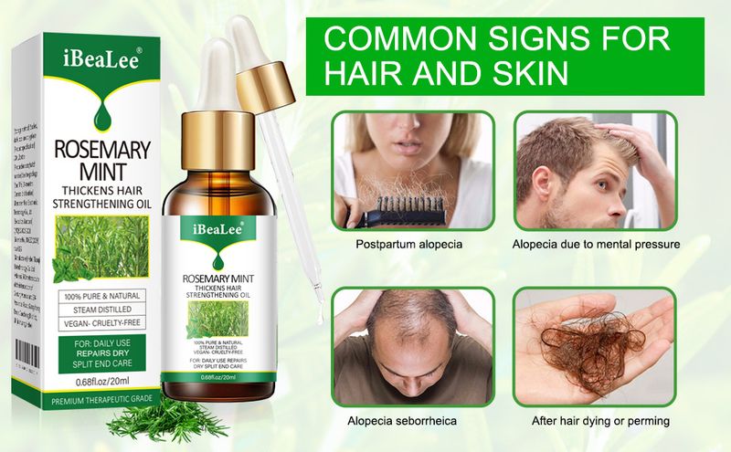 IBeaLee Her bal essence Oil Agente di crescita Nutrizione dei capelli Liquido_voghion.com