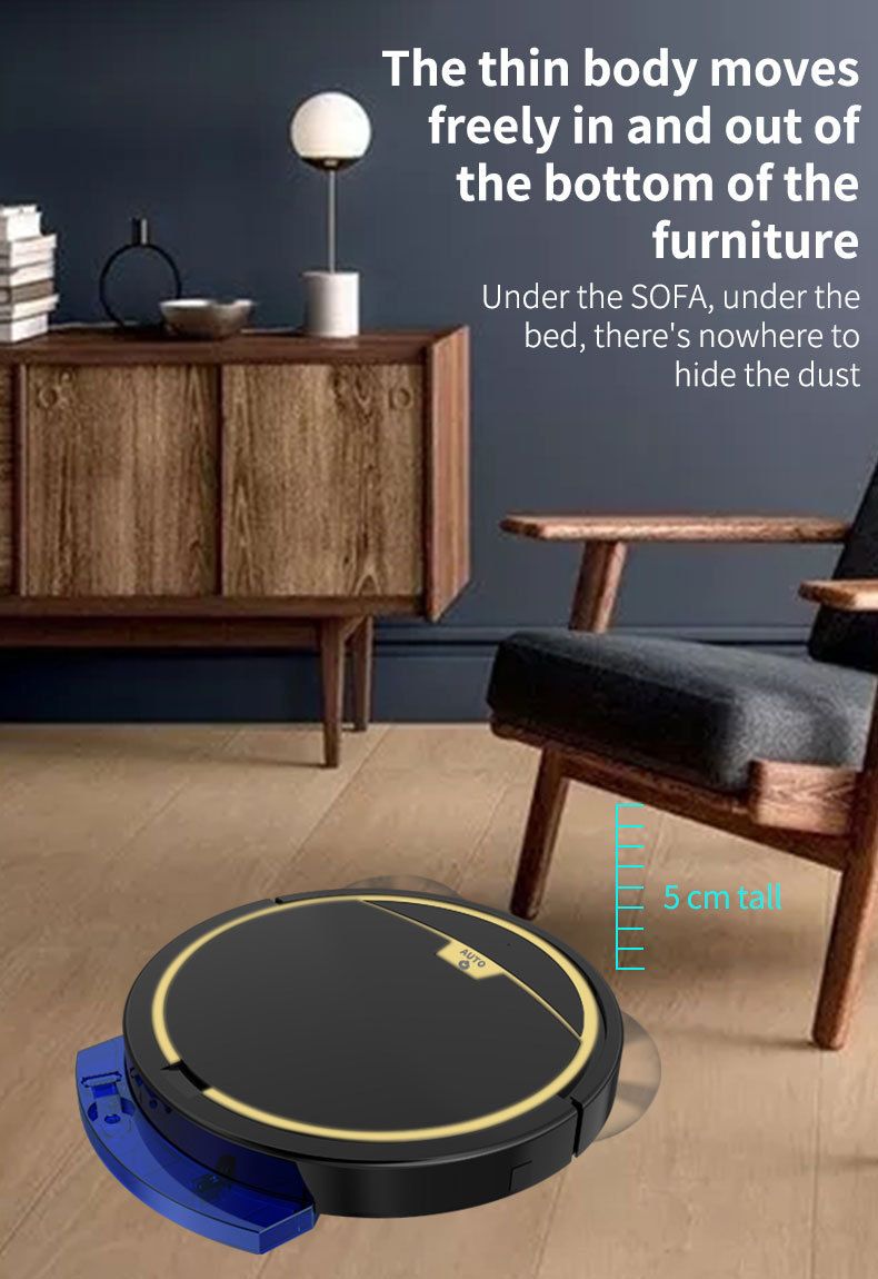 household sweeping robot intelligent suction, sweeping and mopping three in one remote control sweeping machine with water tank vacuum cleaner_voghion.com