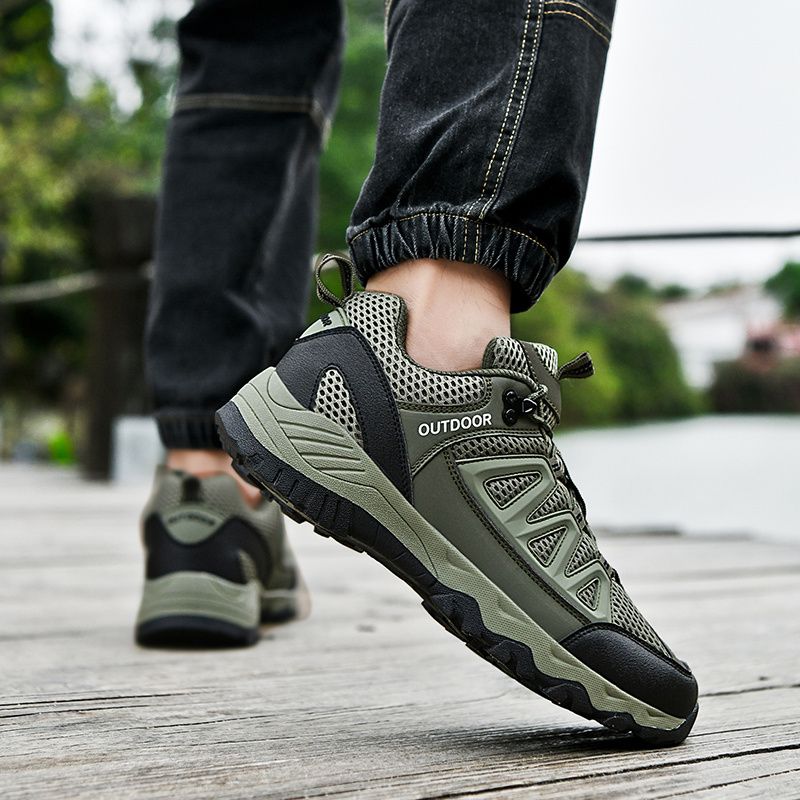 Große Größe 47 Leder Wanderschuhe Männer Hochwertige Klettern Trekking Turnschuhe Für Männer Outdoor Anti-Rutsch Sport Arbeit Mann Schuhe_voghion.com