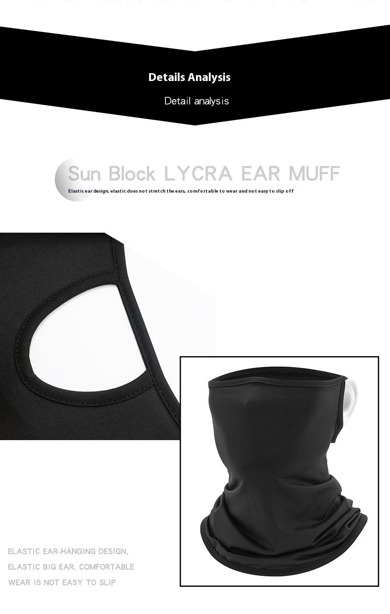 Outdoor Fietsen Masker Hangend Oor Bib Nek Hoofdbedekking Gezichtsmasker Multifunctionele Magische Bandana Nekbedekking_voghion.com