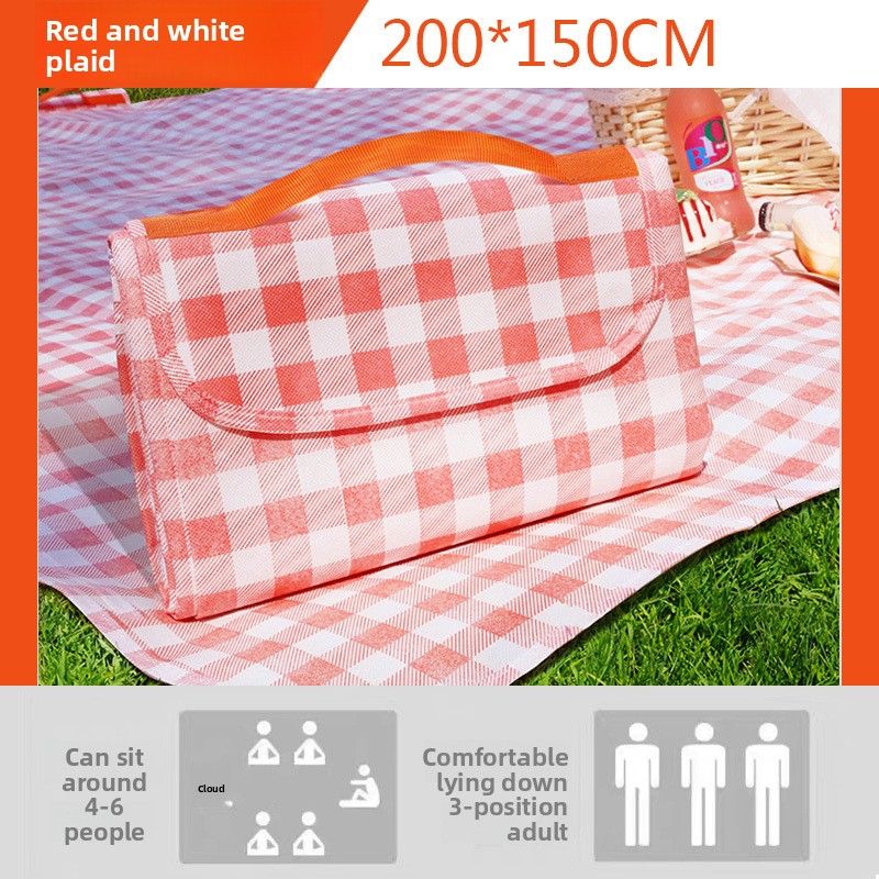 Picnic Non-Thickened Non-Woven Fabric Portable Internet Celebrity Ins Style Outdoor Lawn Mat Cloth Spring Outing Camping_voghion.com