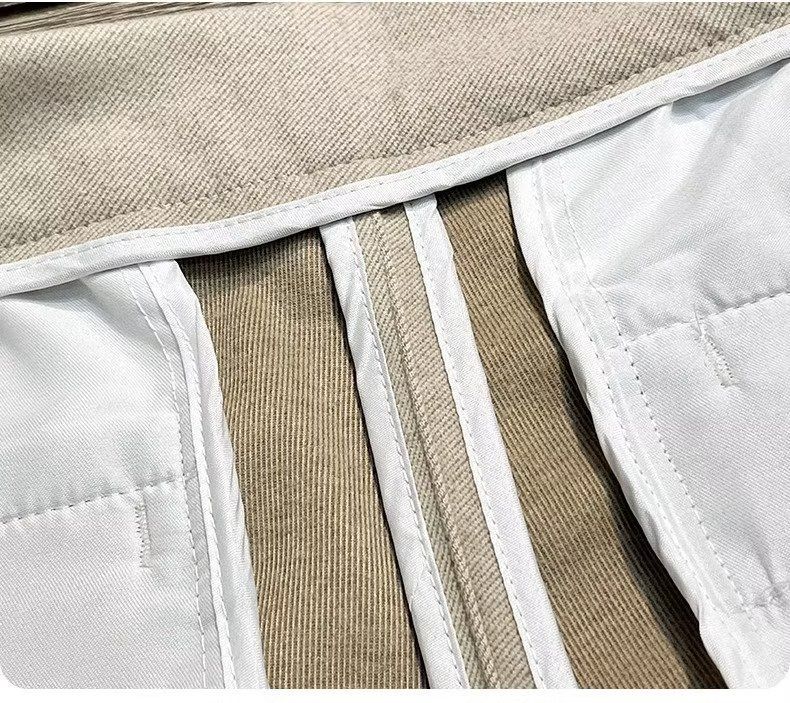 Yün Pantolon Erkek İlkbahar Ve Sonbahar Düz Dokuz Noktalı İnce Kesim Üst Sınıf Pantolon İş Gündelik Pantolon Erkek Pantolon Sonbahar Ve Kış_voghion.com