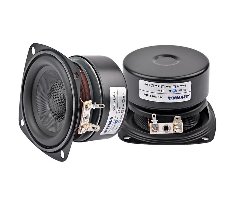 AIYIMA 2 Adet 3 İnç Ses Taşınabilir Hoparlörler Altavoz Portatil 4 8 Ohm 20 W Tam Aralıklı Hifi Müzik Hoparlörü Ev Sineması_voghion.com