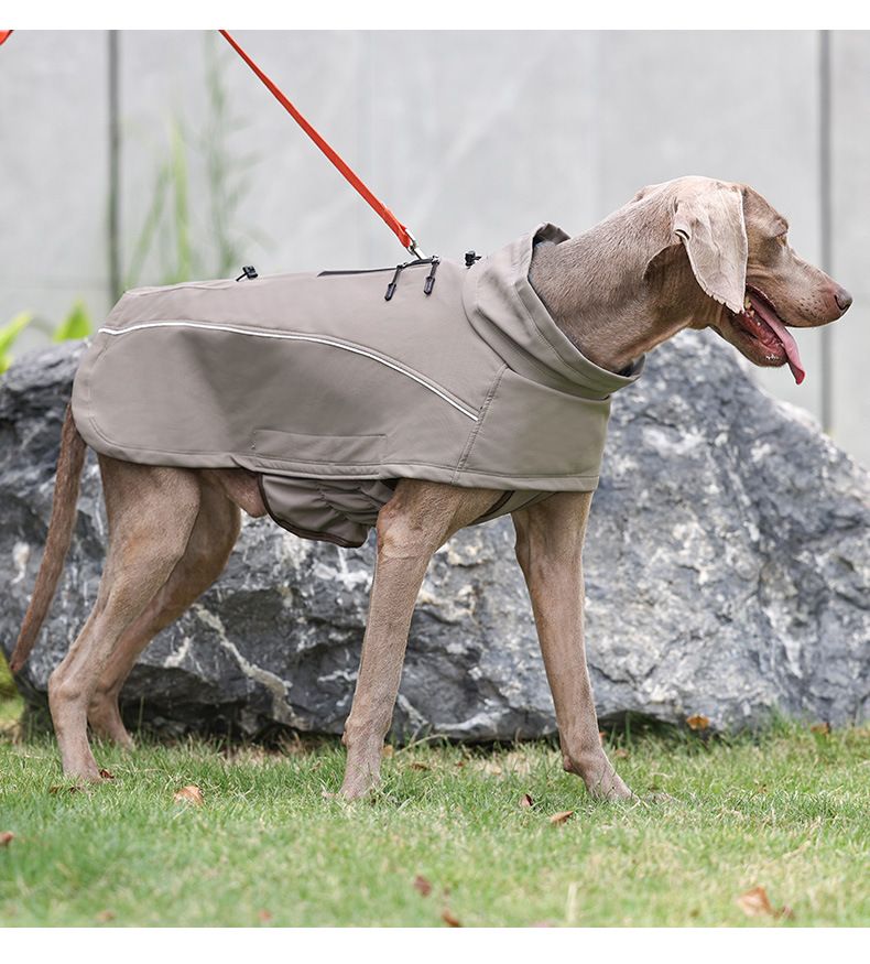 Amazon neue warme Haustierkleidung wasserdichte verdickte Hundekleidung weiche Outdoor-Jacke Haustier-Hundekleidung_voghion.com