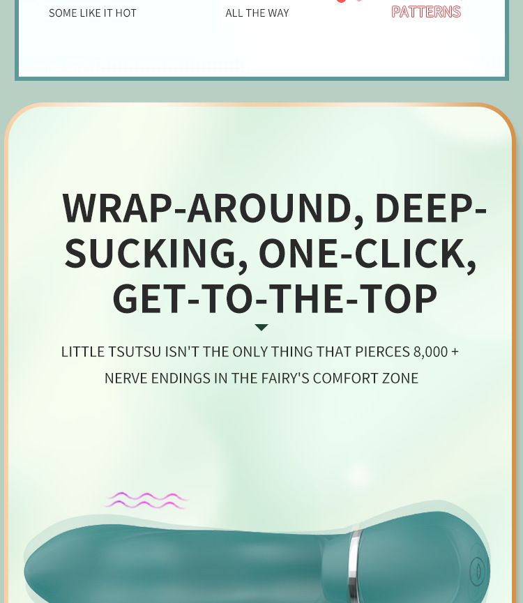 Green Vibrator Toy Stimulates G-Spot Private Parts Sucking And Thrusting Orgasm Adult Sex Toys_voghion.com